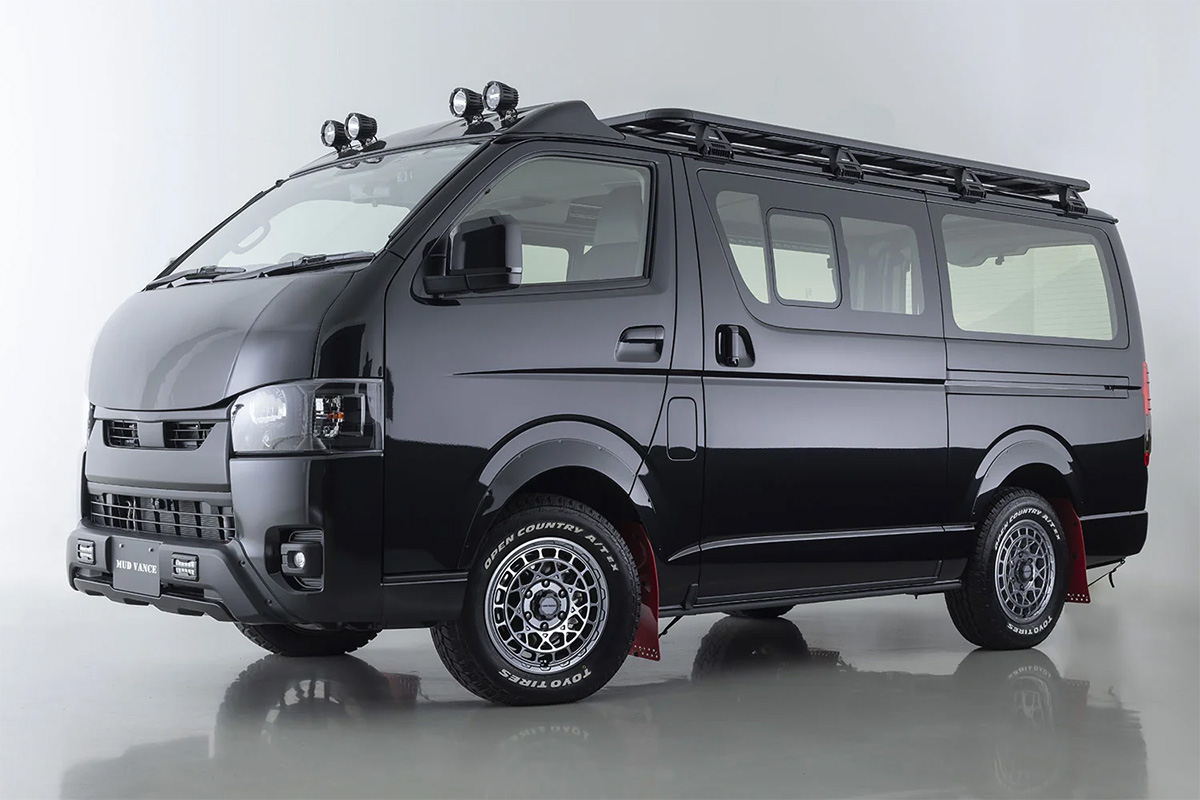 MUD VANCE X TYPE M マッドヴァンス エックス タイプエム ホイール 4本セット 0041562×4 【14×4.5J 4-100 INSET45 FULL MAT BLACK】の画像