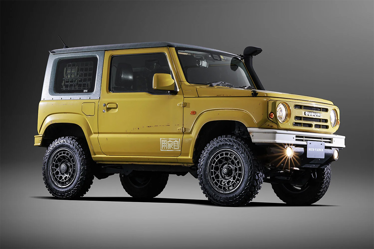 MUD VANCE X TYPE M マッドヴァンス エックス タイプエム ホイール 4本セット 0041562×4 【14×4.5J 4-100 INSET45 FULL MAT BLACK】の画像
