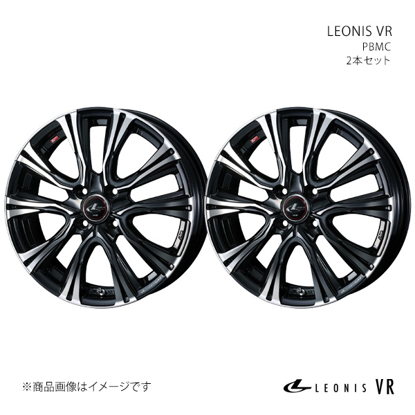 LEONIS VR レオニス ブイアール ホイール 2本セット 0041210×2 【15×4.5J 4-100 INSET45 PBMC】