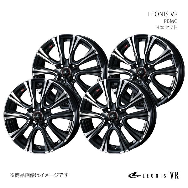 WEDS - LEONIS VR レオニス ブイアール 車輪 4本仕掛ける 0041229×4 【16×6.0J 4-100 INSET50 PBMC】 自動車-車、バイク、自転車