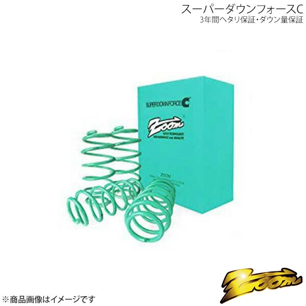 zoom/ズーム ダウンサス スーパーダウンフォースC 1台分 日産 テラノ 