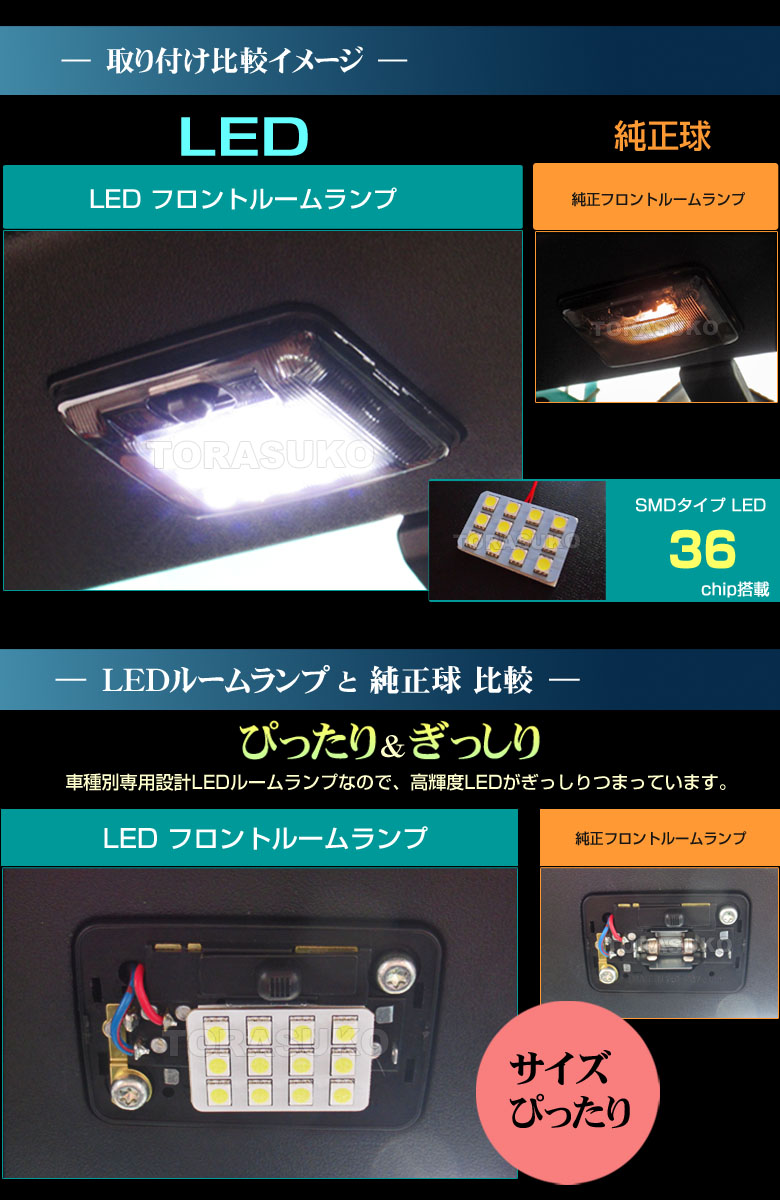 コペン COPEN LEDルームランプ LA400K Robe Cero XPLAY GRSRORT