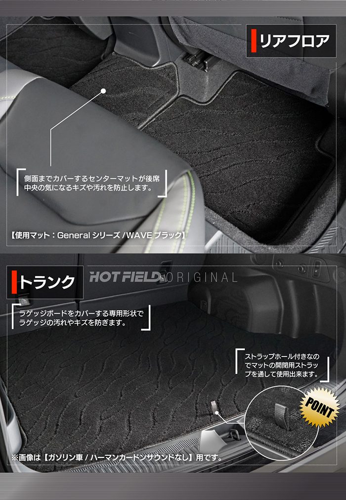 スバル 新型 フォレスター SL系 フロアマッ...の詳細画像3