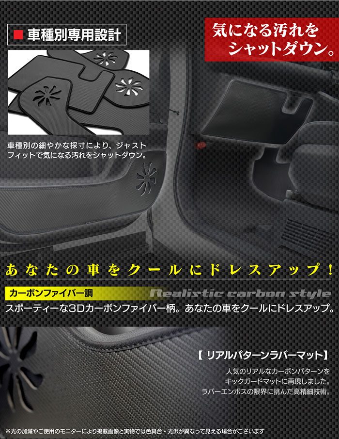 トヨタ（TOYOTA） 新型 RAV4 60系 PHEVにも対応 ドアトリムガード