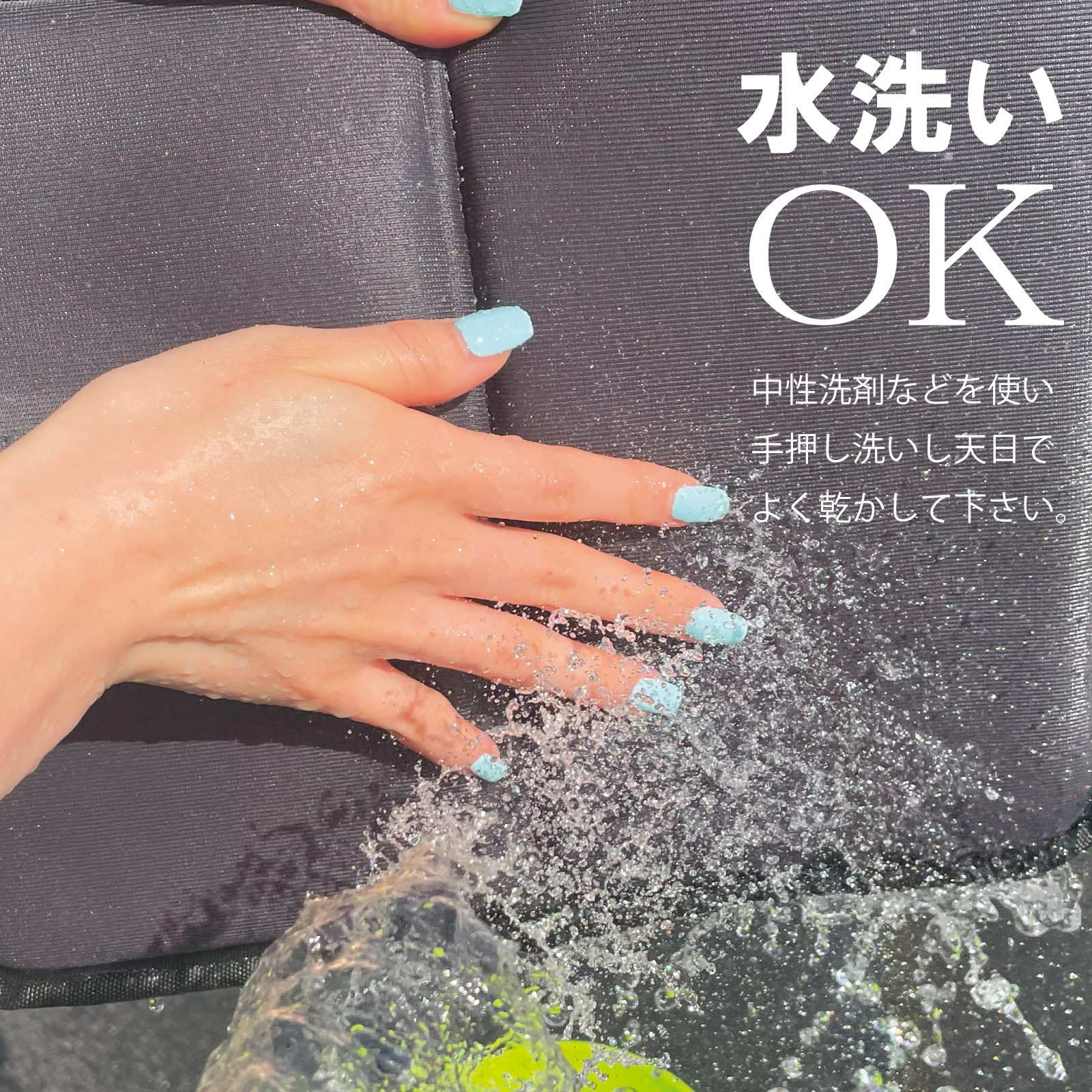 涼感＆高通気性ドライメッシュ折りタタミマットベッドcarestar19