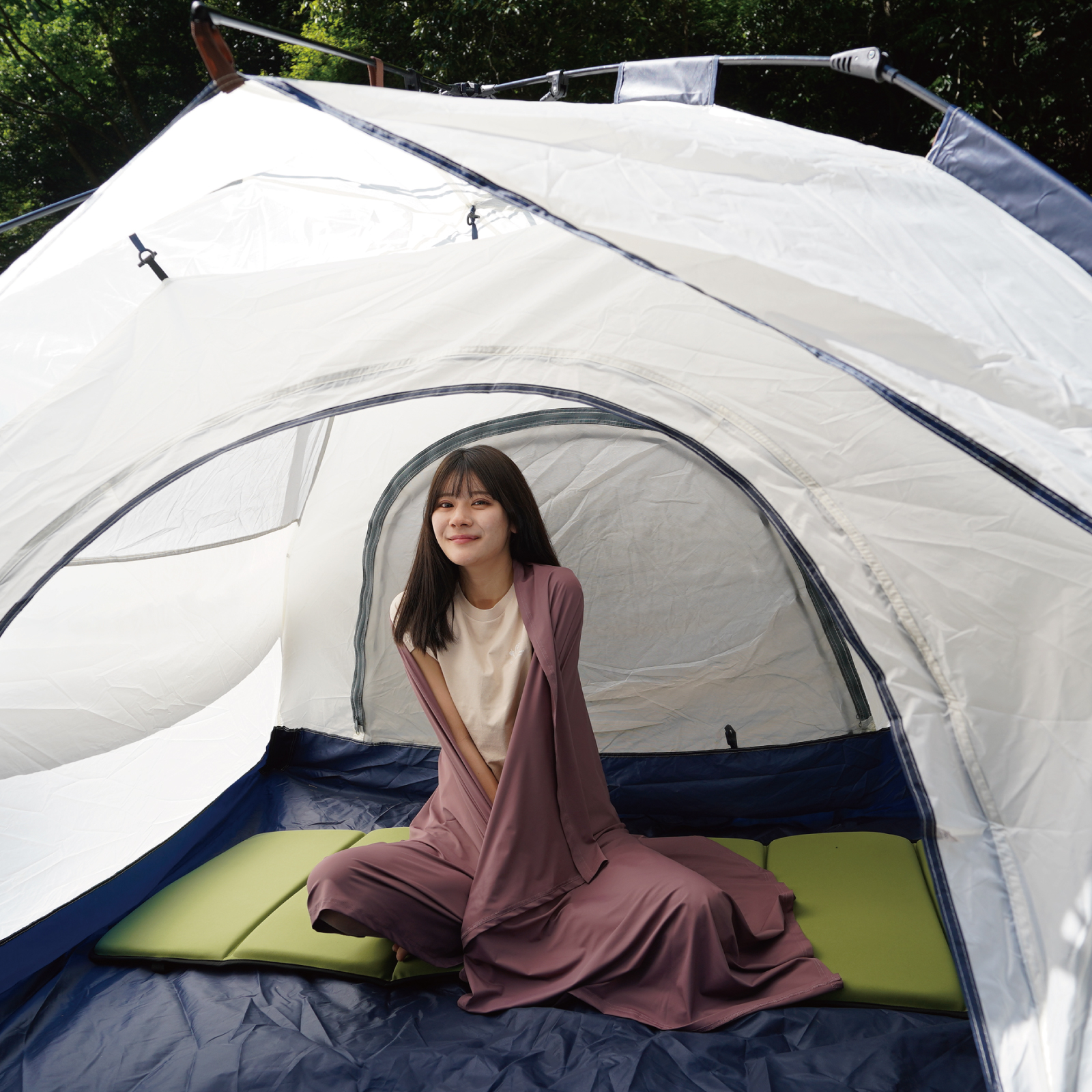 涼感＆高通気性ドライメッシュ折りタタミマットベッドcarestar15