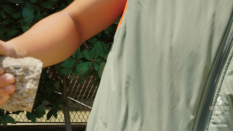 ケアスター蓄熱＆撥水タフプルオーバーCARESTAR13