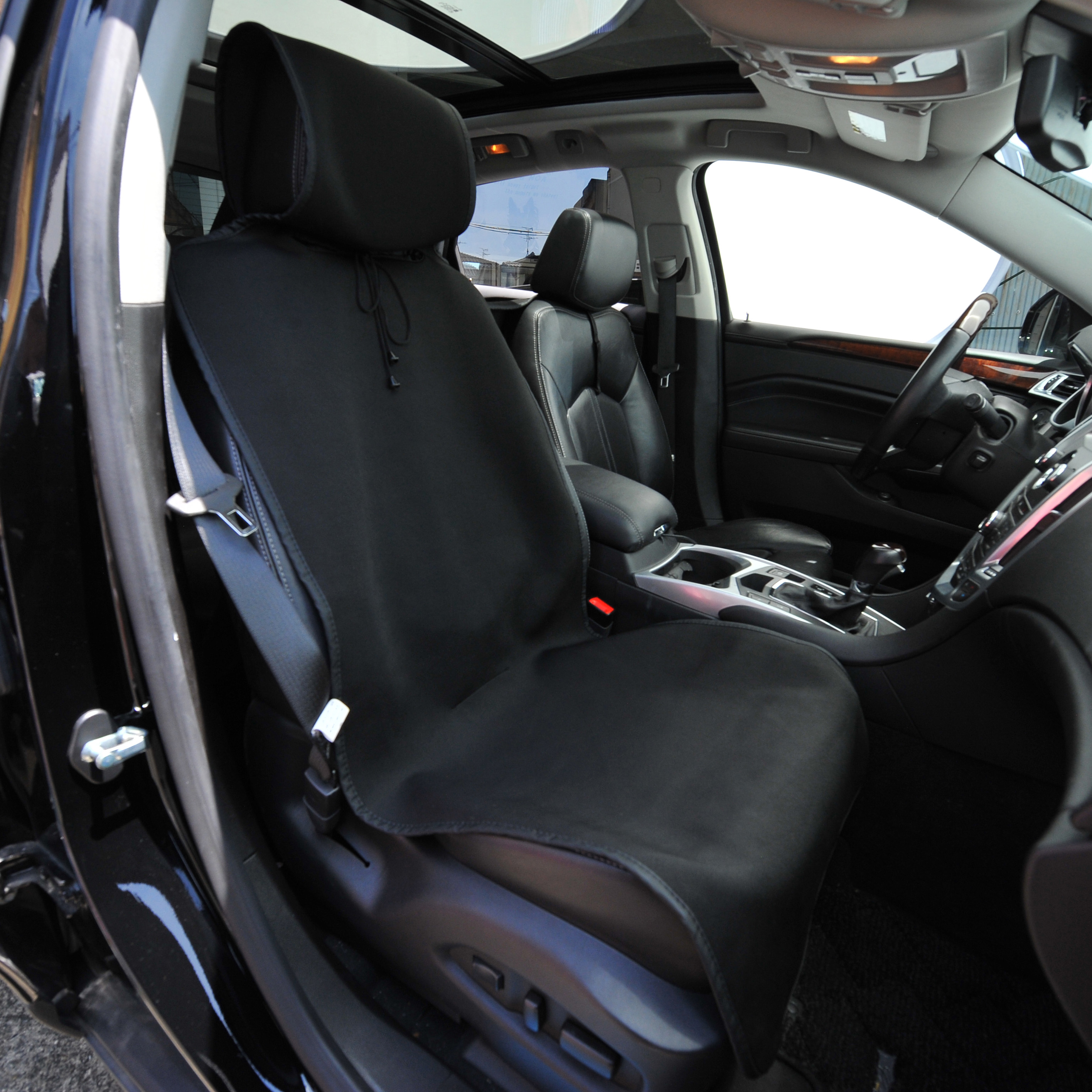 z-style シートカバー 防水 ブラック 運転席 助手席 ペット アウトドア