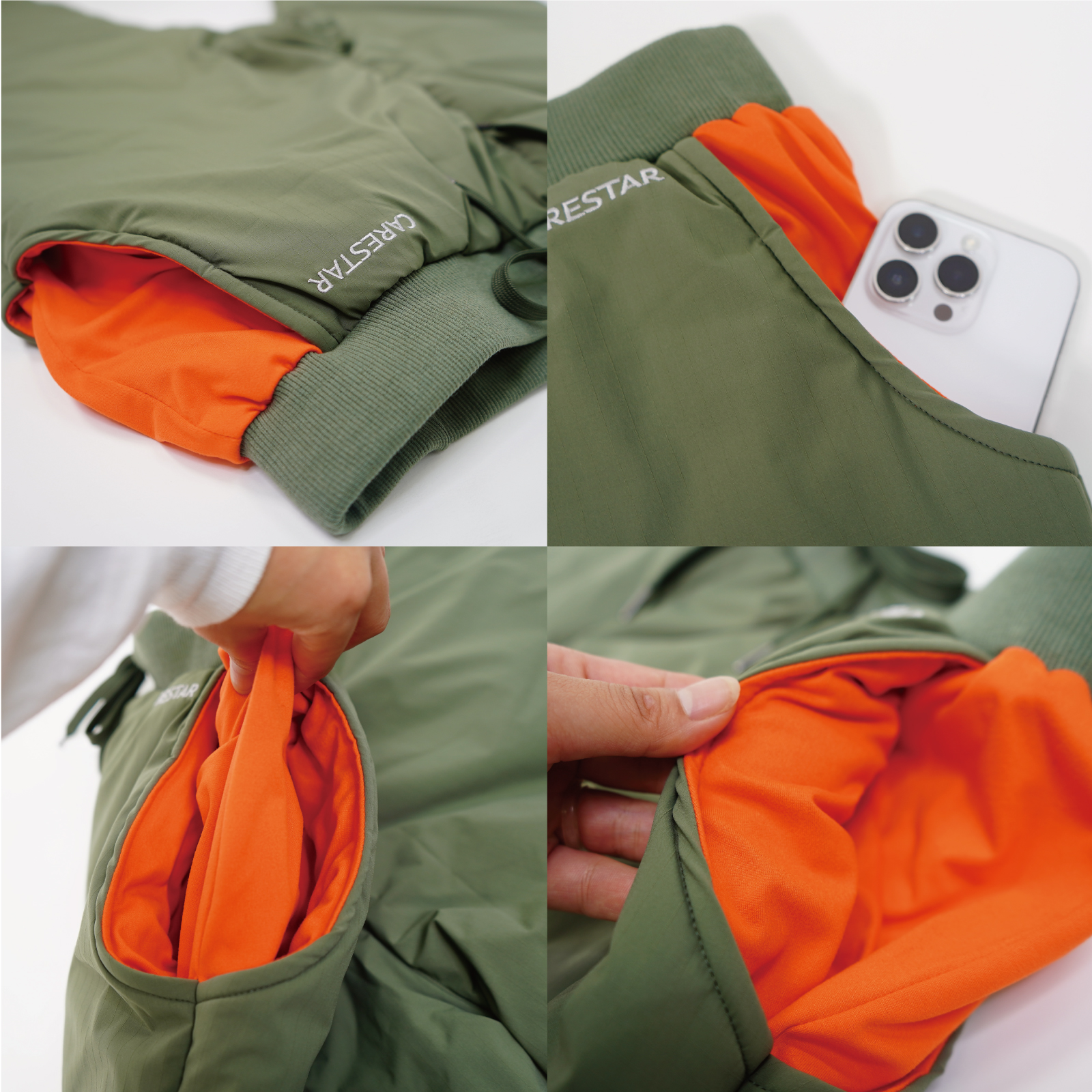 ケアスター蓄熱＆撥水ソロナタフオーバーパンツCARESTAR14