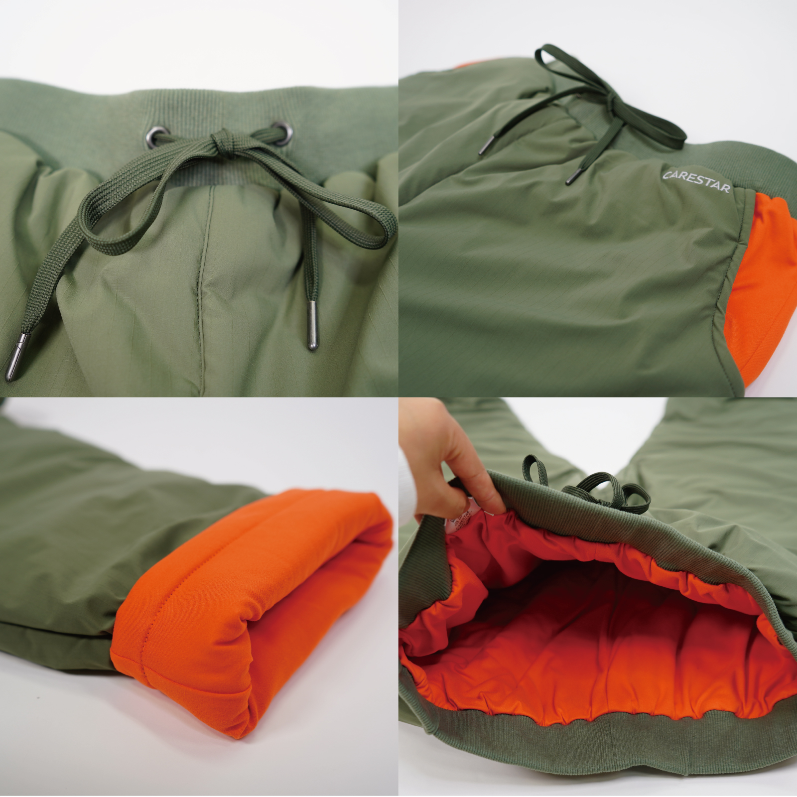 ケアスター蓄熱＆撥水ソロナタフオーバーパンツCARESTAR7