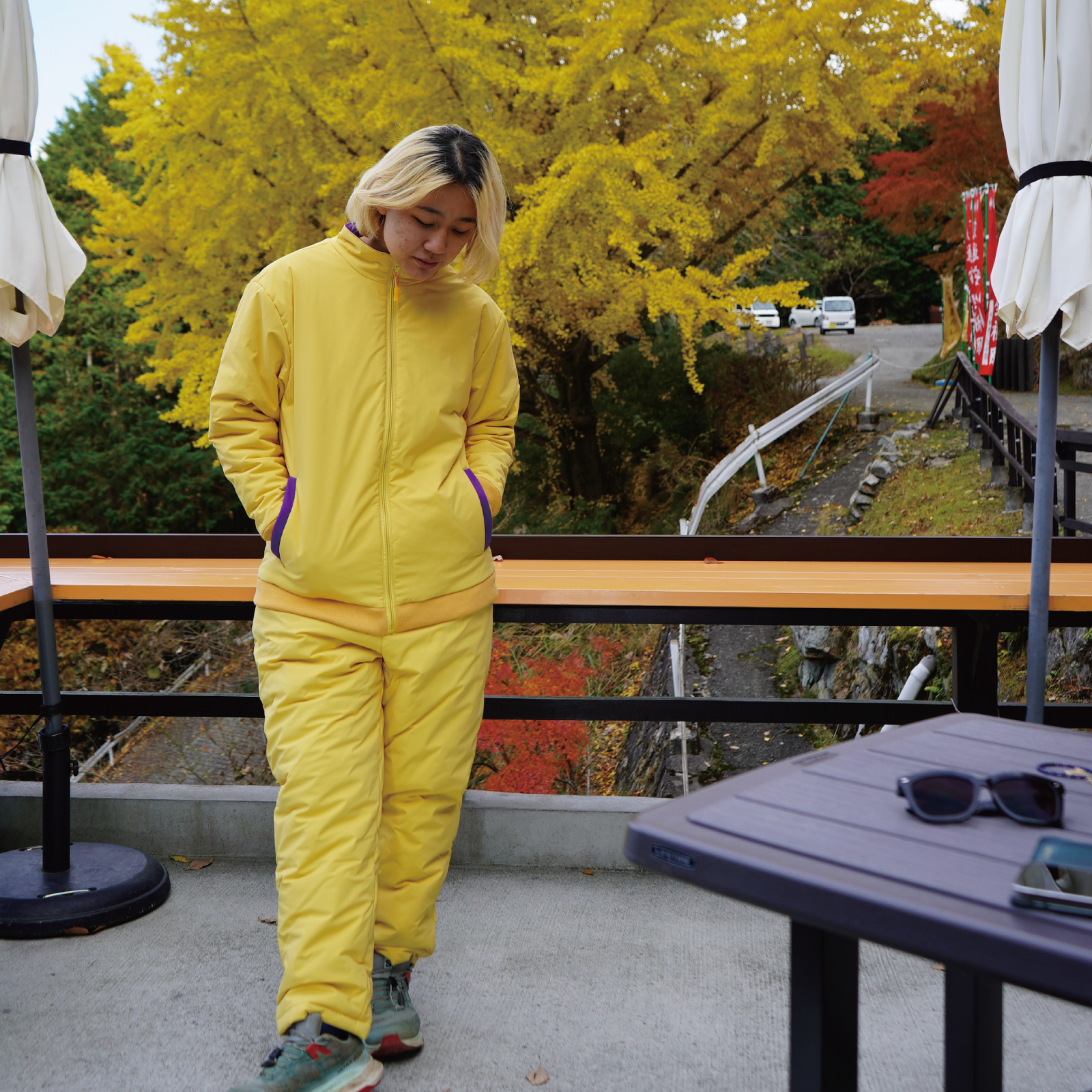 ケアスター蓄熱＆撥水ソロナタフオーバーパンツCARESTAR18