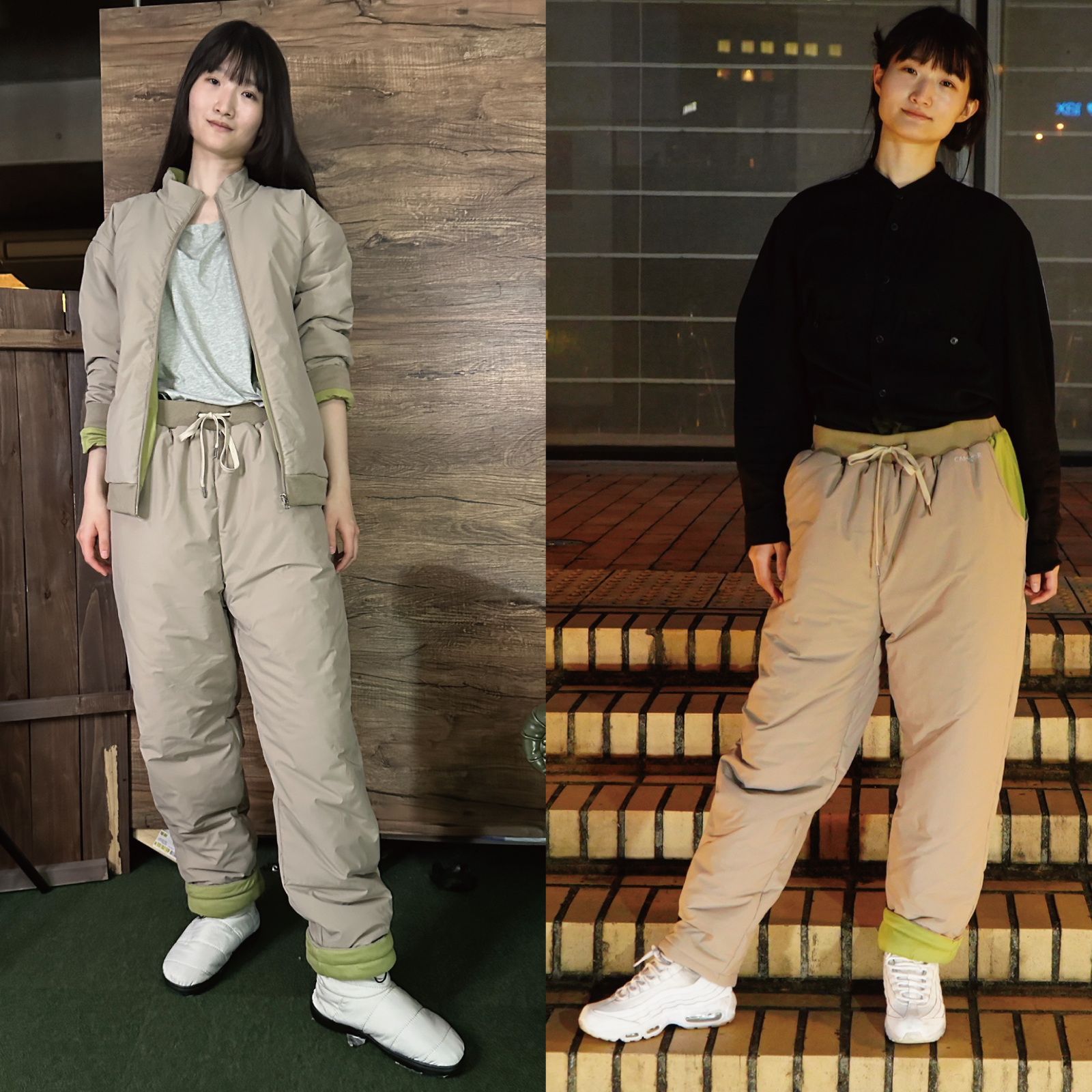 ケアスター蓄熱＆撥水ソロナタフオーバーパンツCARESTAR3