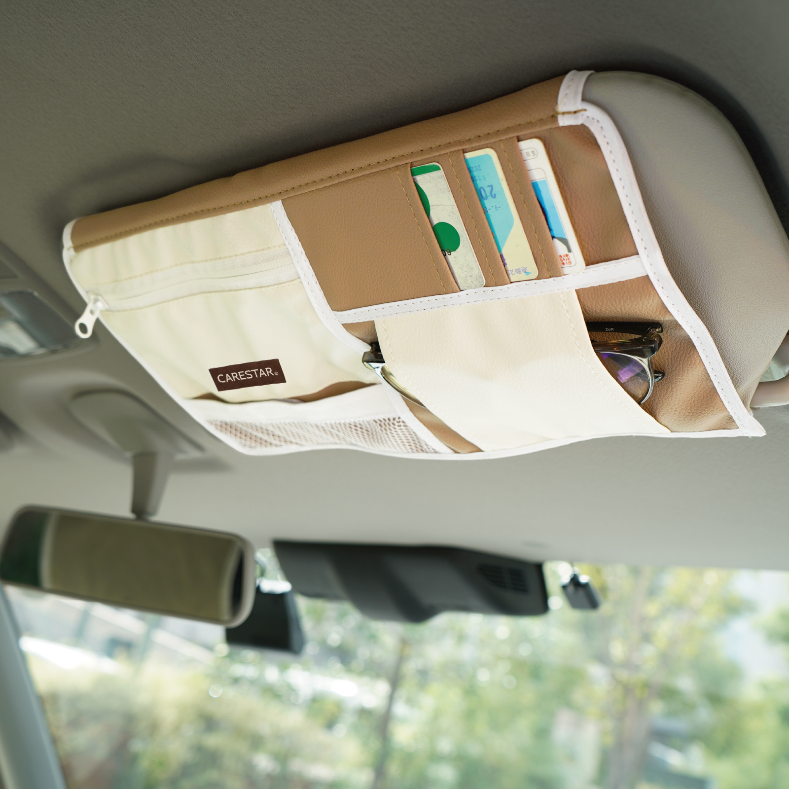 バイカラーサンバイザーケース CARESTAR