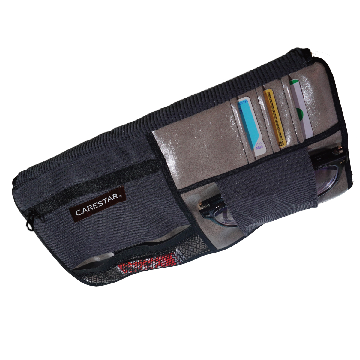 z-style CARESTAR コーデュロイ ヴィンテージ レザー サンバイザー