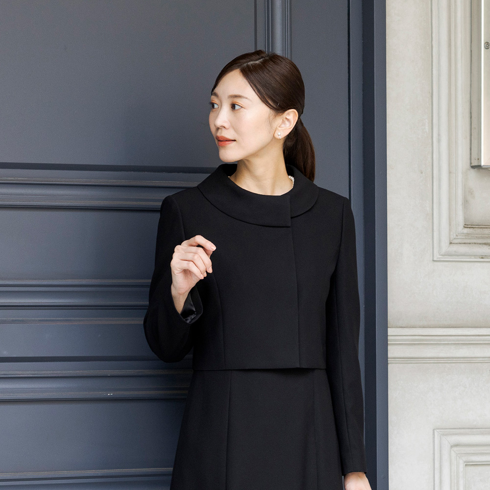喪服 レディース ブラックフォーマル 礼服 洗える ロング セット おしゃれ ワンピース 前開き 20代 30代 40代 50代 60代 70代 大きいサイズ 小さいサイズ 安いの画像