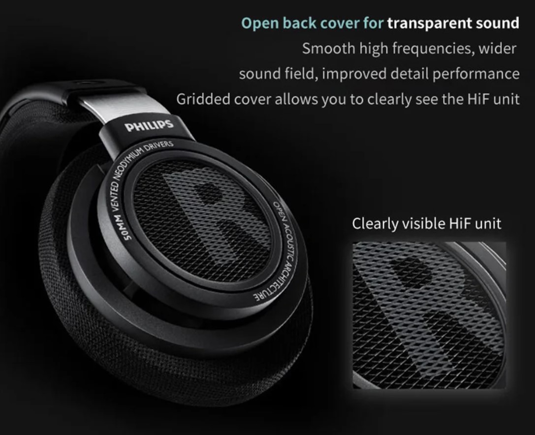 フィリップス SHP9500 有線ヘッドホンオーバーイヤー/ブラック Philips（フィリップス） ヘッドホン SHP9500 ハイファイステレオ