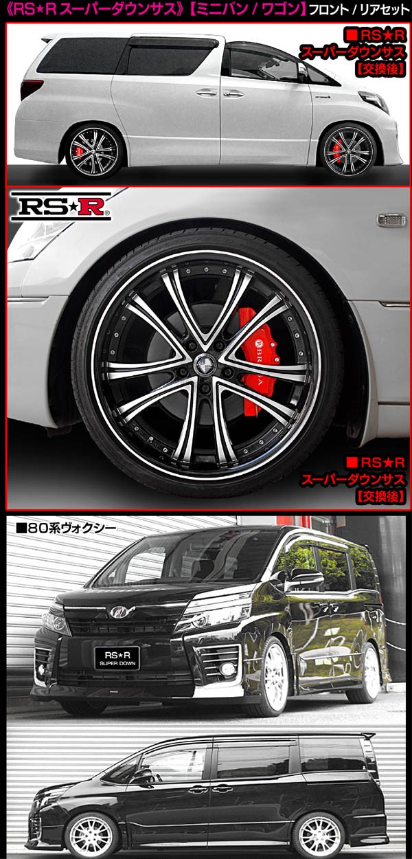 Rakuten RS-R アールエスアール ダウンサスペンション スプリング