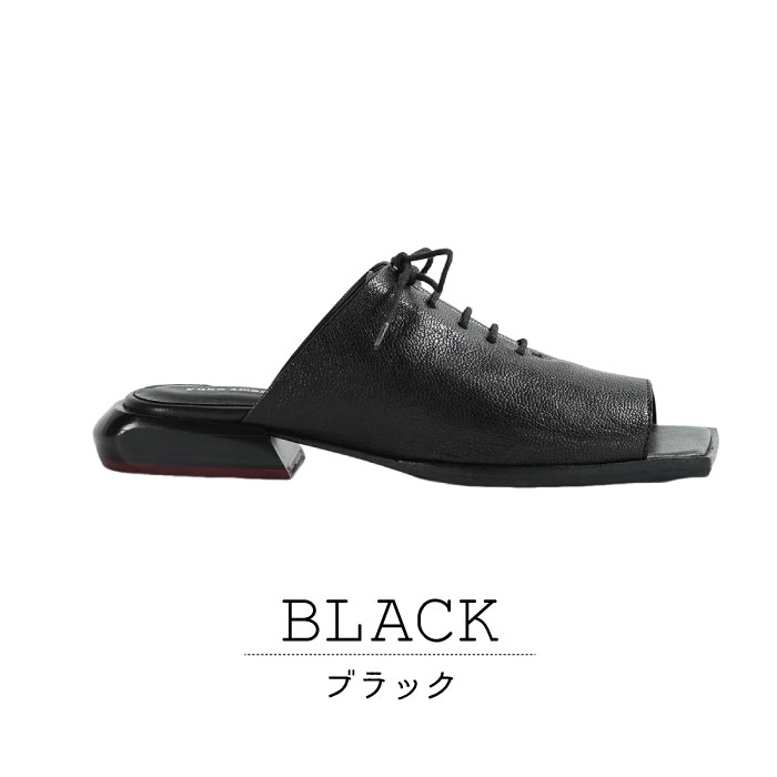 ミュール yuko imanishi+ ユウコイマニシ サンダル 本革 山羊革