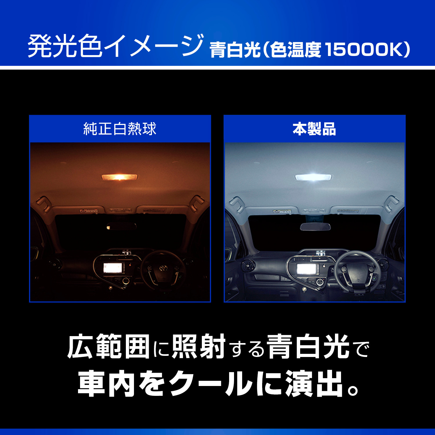 GIGA 車 LED ルームライト BW31 LEDルームランプ E50S T8×29 T10