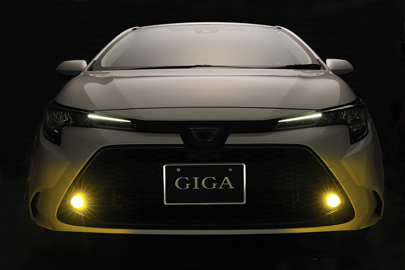 車 LED LEDカラー 2色切り替え フォグランプ BW583 GIGA LEDフォグバルブ S3500GSD 6000K 3000K 3500lm  3年間保証 車検対応
