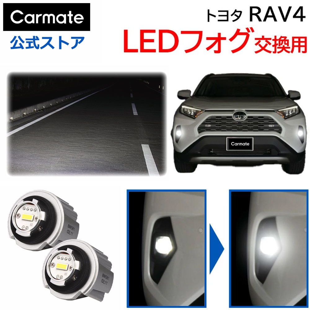 RAV4 50系 LEDフォグランプキット Type2 バックライト付き RAV4 50系 LEDフォグランプキット Type2 バックライト付き | ジョリー