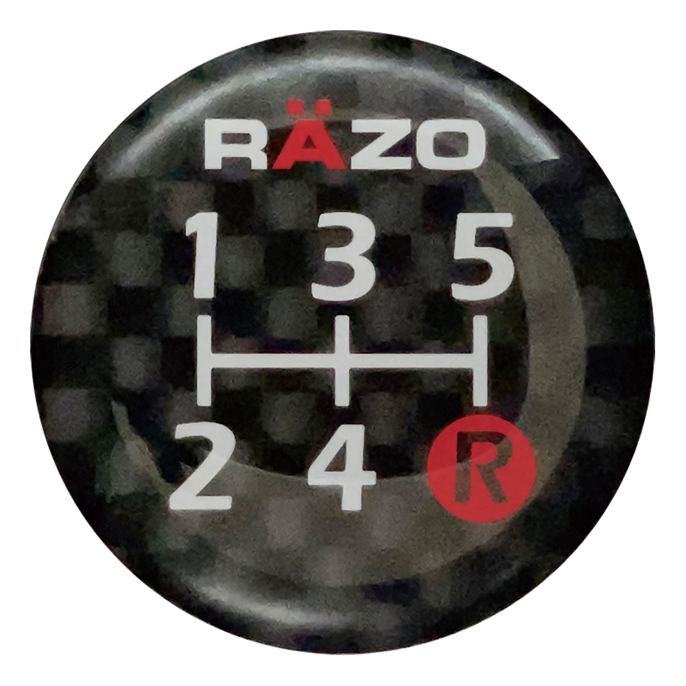 カーメイト（CARMATE） シフトパターン RAZO RB12 パターンバッジ