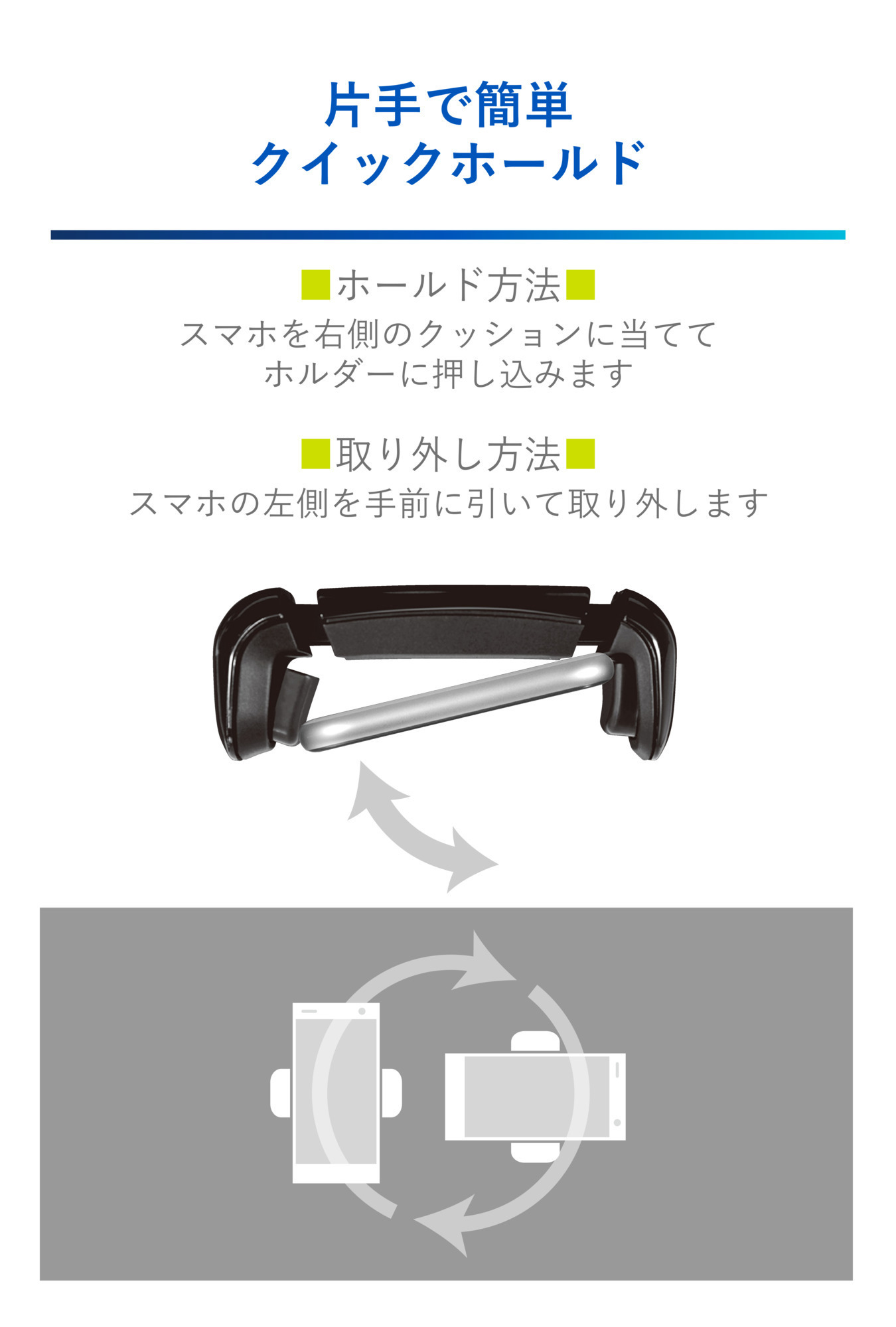 カーメイト スマートフォンホルダー 車 スマホホルダー SA35 カーメイト スマートフォンホルダー 車 スマホホルダー SA35
