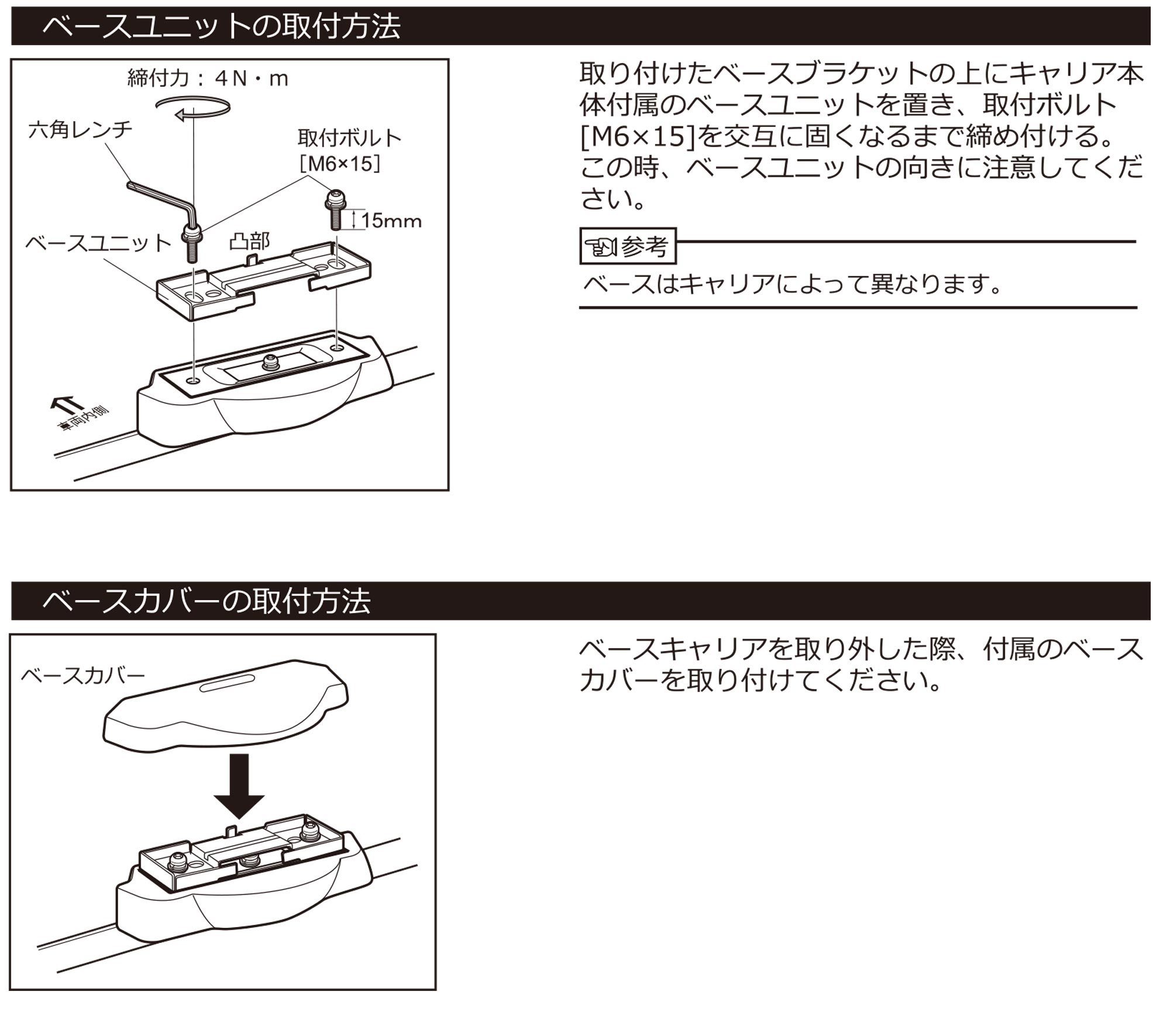 Amazon | カーメイト(CARMATE) 車用 inno ベーシック取付フック