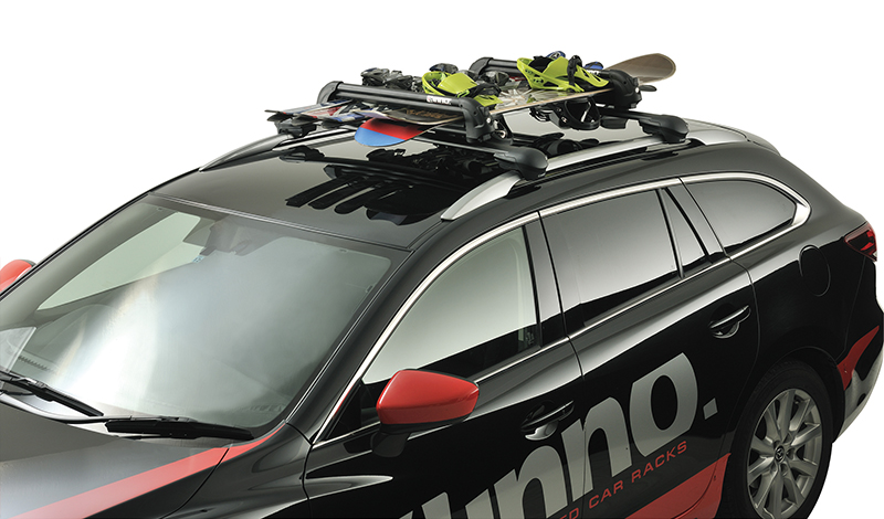 車 スノボー キャリア スキー ウインター INNO XA927 グラビティ フォー エアロベース キャリア用 アタッチメント 冬 carmate