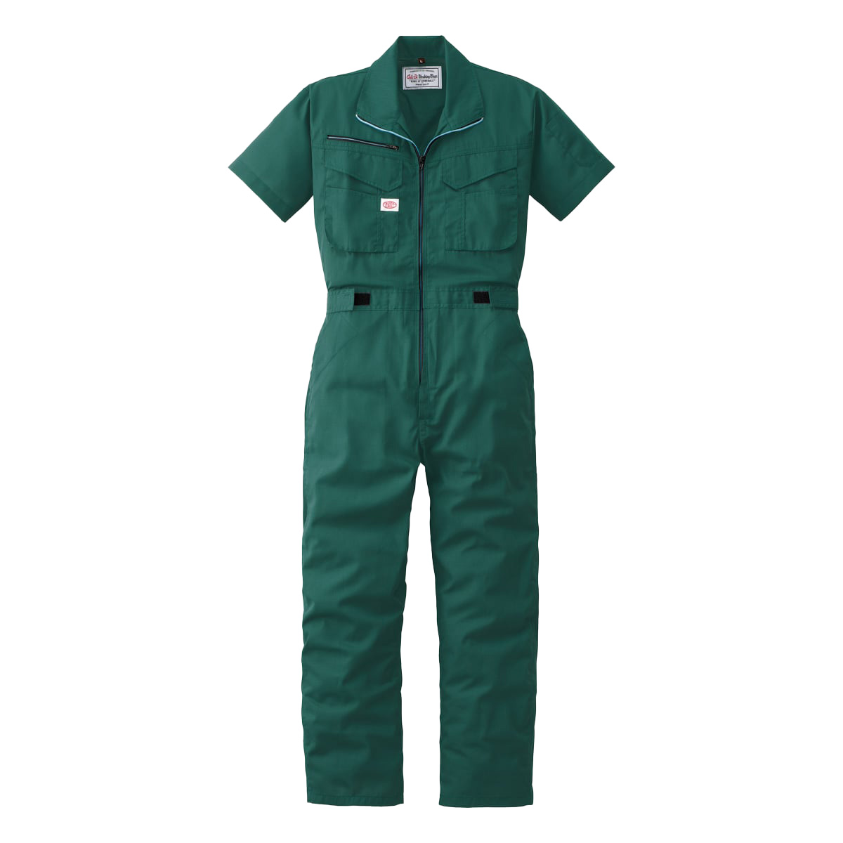 山田辰 涼感素材使用で夏を凌ぐ！オートバイ印半袖つなぎ #1070 S-LL