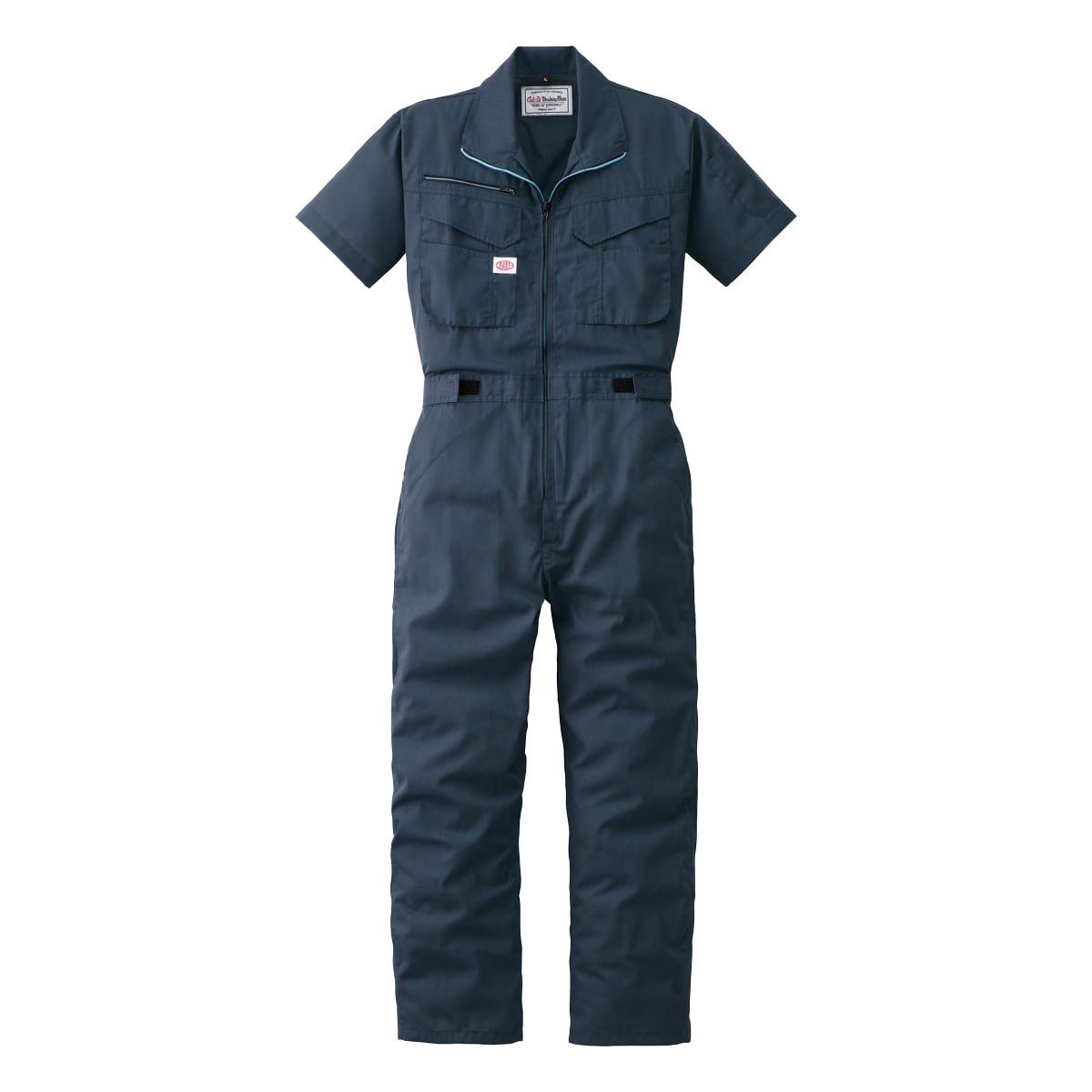 山田辰 涼感素材使用で夏を凌ぐ！オートバイ印半袖つなぎ #1070 S-LL