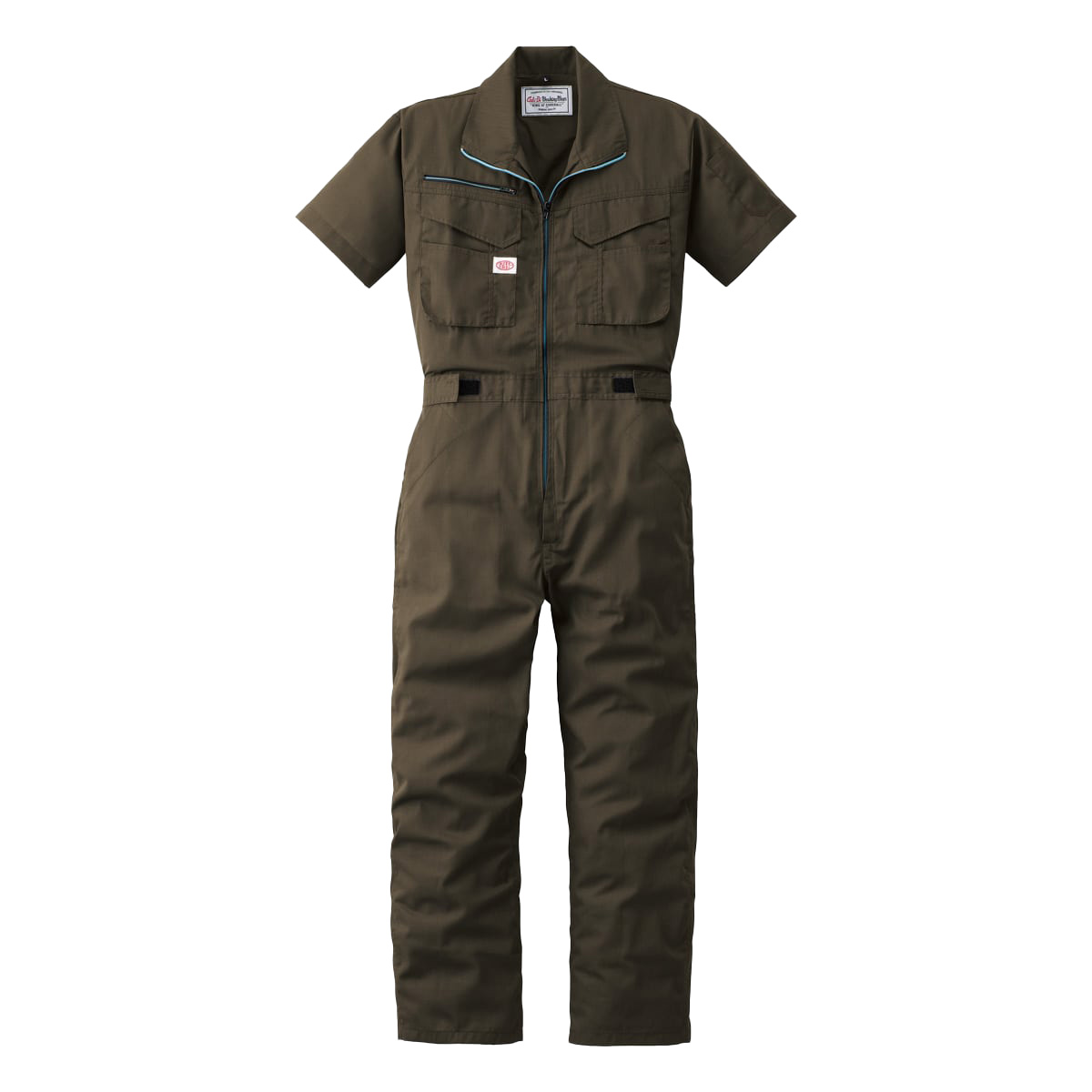 山田辰 涼感素材使用で夏を凌ぐ！オートバイ印半袖つなぎ #1070 S-LL