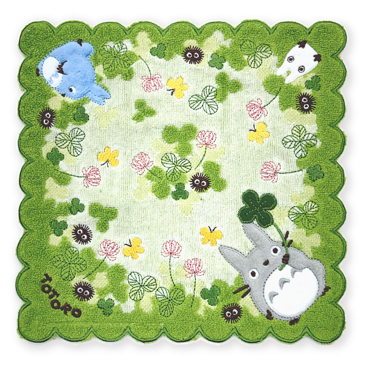 スタジオジブリ ジブリ となりのトトロ ハンドタオル ミニタオル 畜光