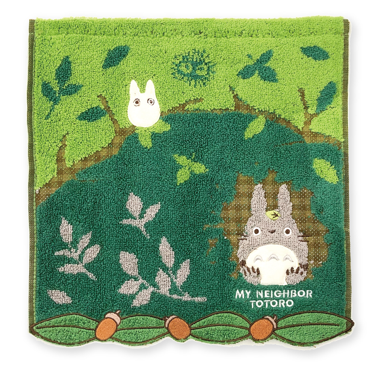 スタジオジブリ ジブリ となりのトトロ ハンドタオル ミニタオル 畜光