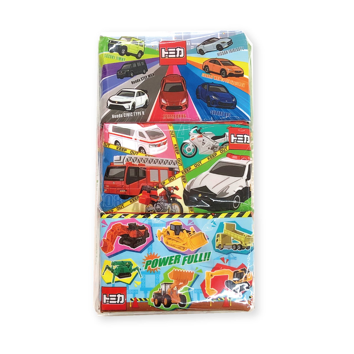 サンスター文具 ポケットティッシュ 6個パック キャラクター アニメ