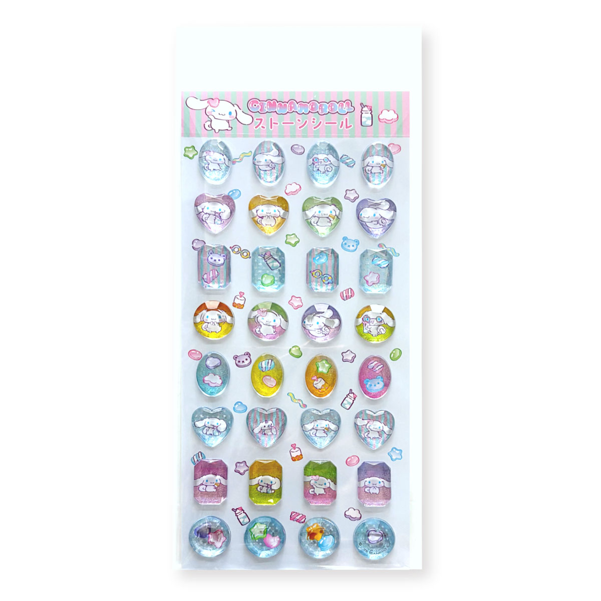 sanrio（サンリオ） ストーンシール ミニ シナモロール クロミ キティ