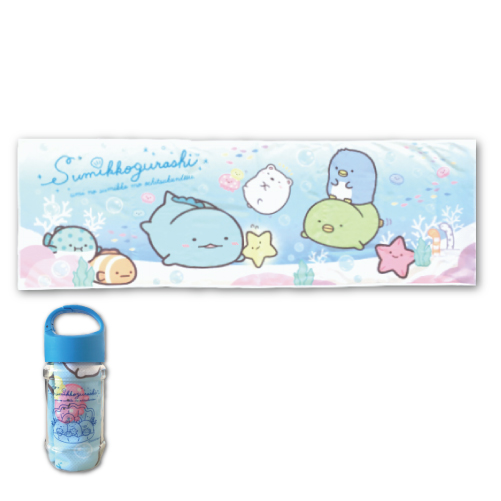 San-X（サンエックス） クールタオル ボトル付 すみっコぐらし