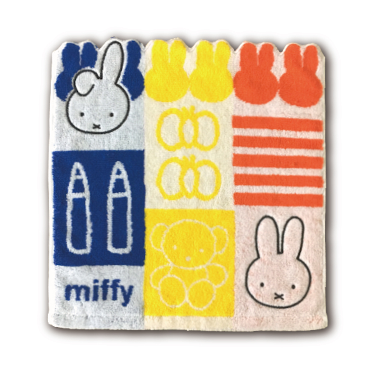 Miffy ミッフィー ハンドタオル ウォッシュタオル 34×36cm 綿100