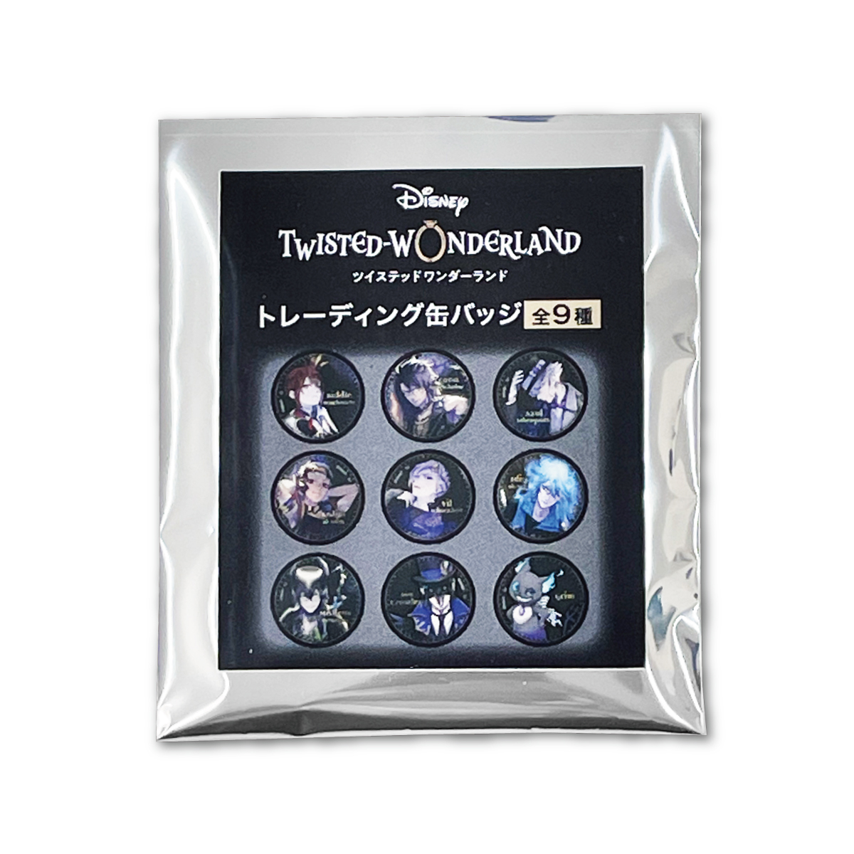 Disney ツイステ 缶バッジ ツイステッドワンダーランド 単品