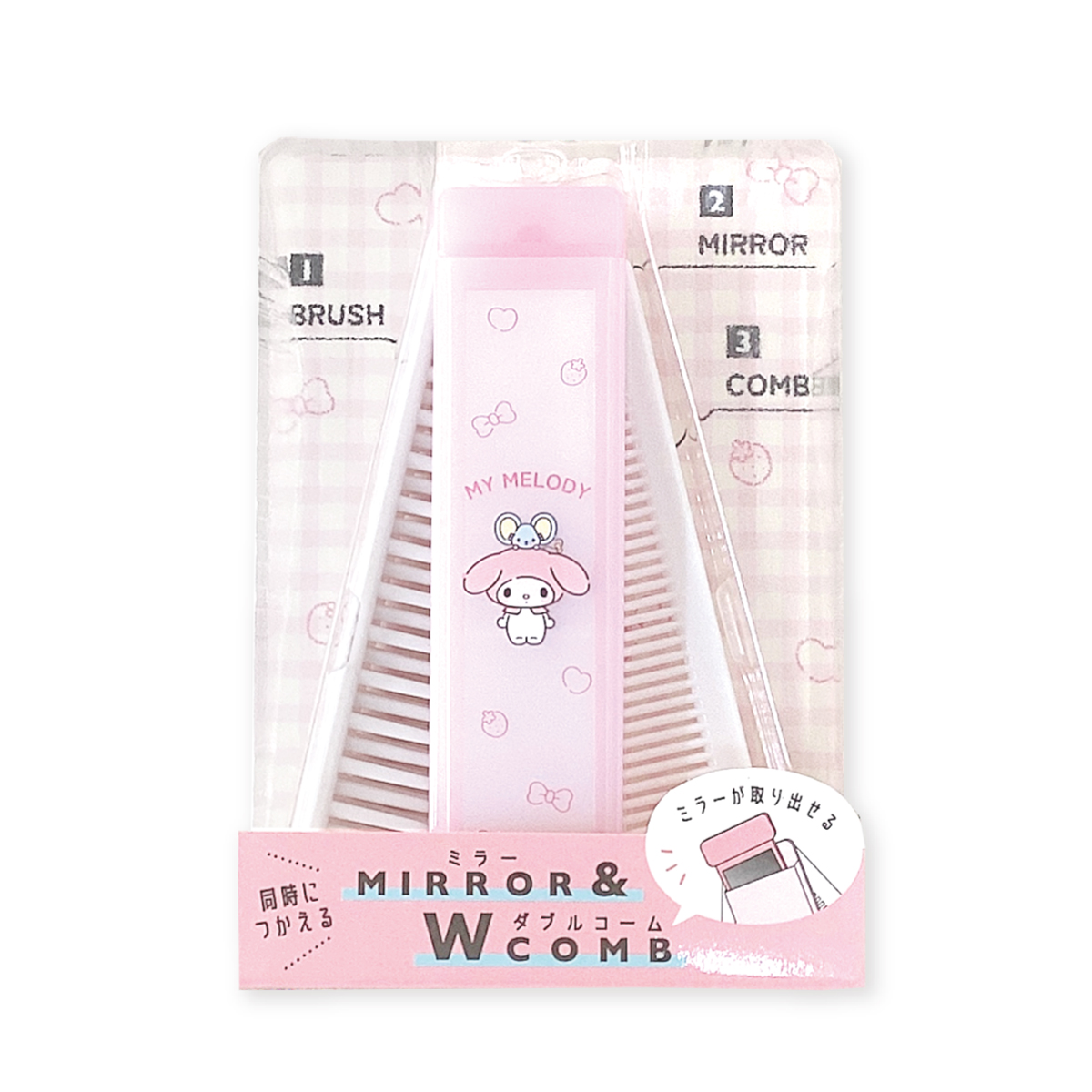 ミラー＆ダブルコーム サンリオ スヌーピー クロミ シナモロール