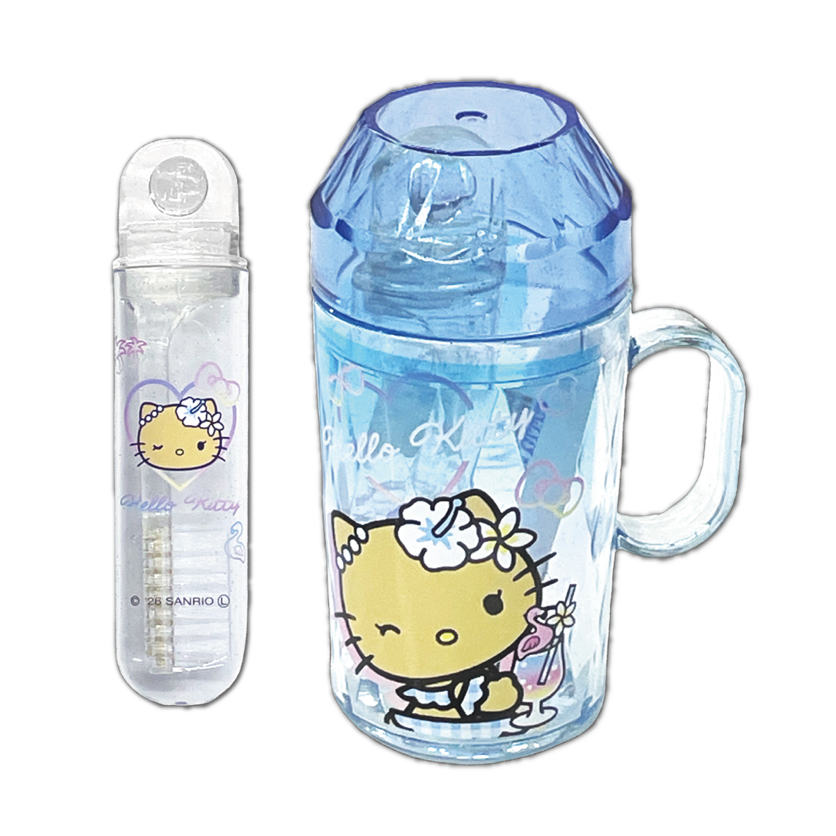 ハローキティ 歯ブラシセット サンリオ ヒョウ柄 ギャル トロピカル