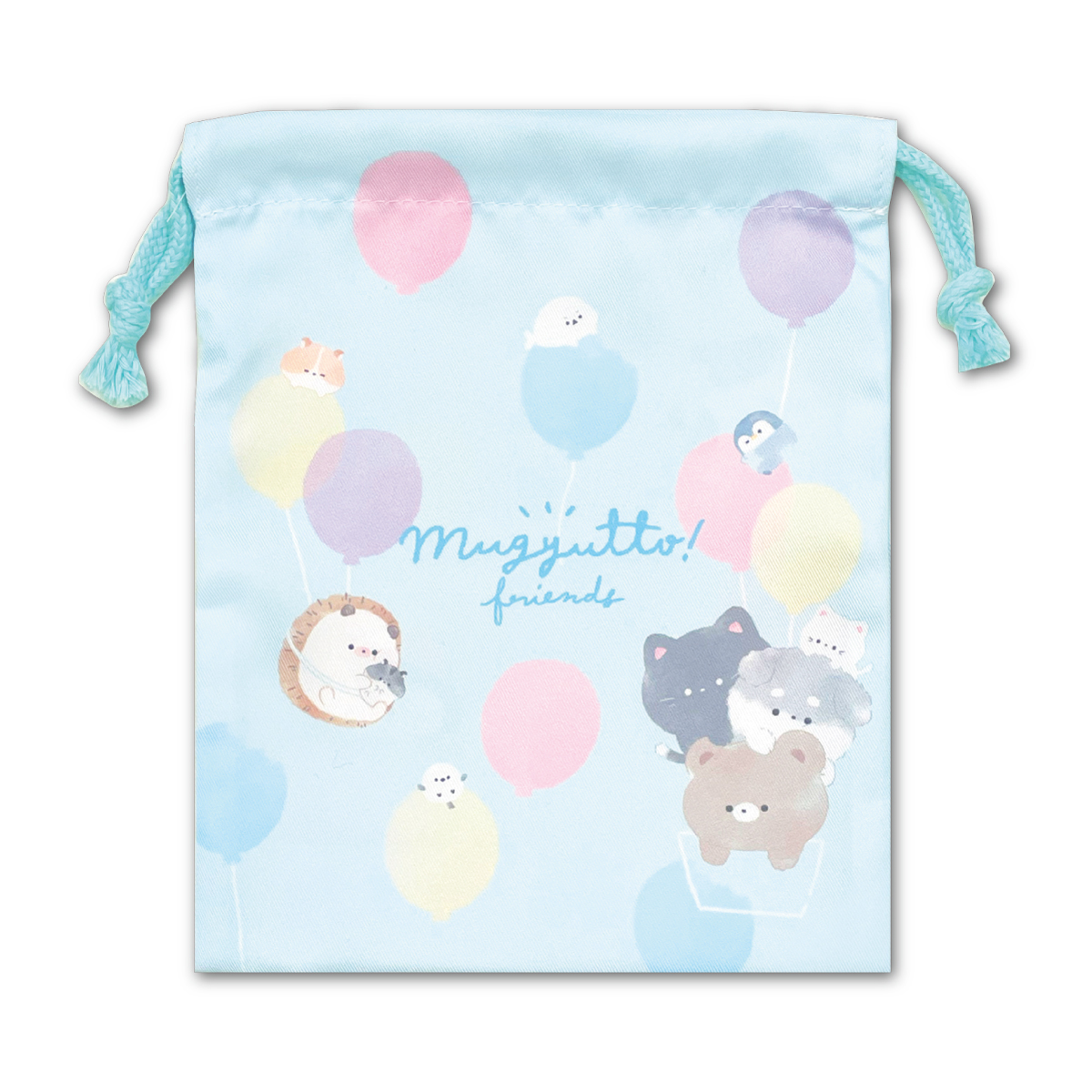 巾着 マチ付き 巾着袋 給食袋 かわいい 女の子 シワになりにくい