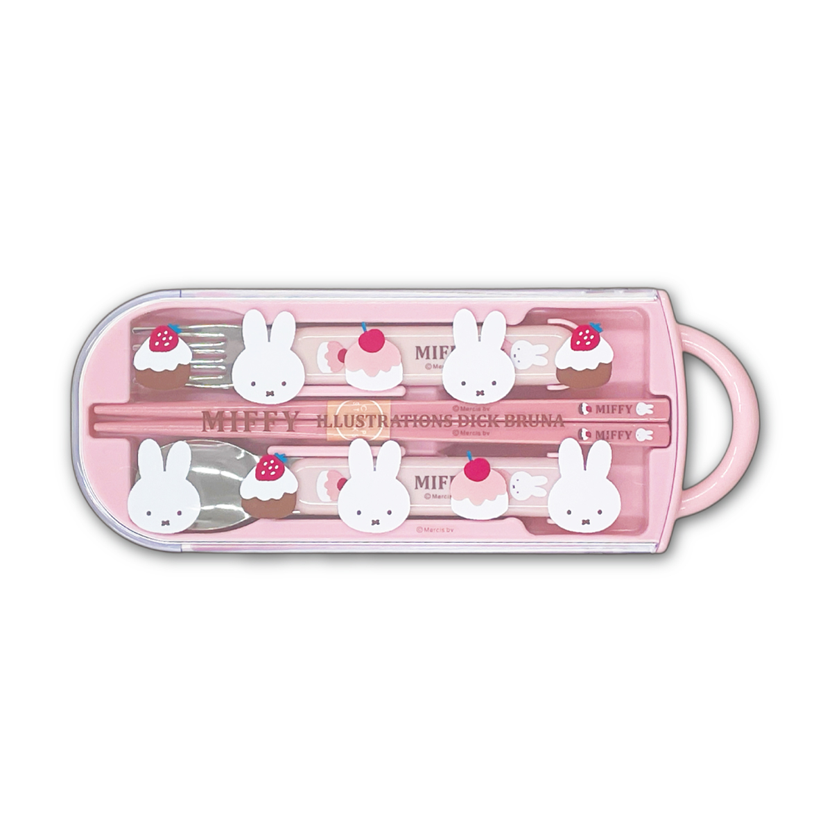 Miffy（ミッフィー） トリオセット 箸 スプーン フォーク カトラリー