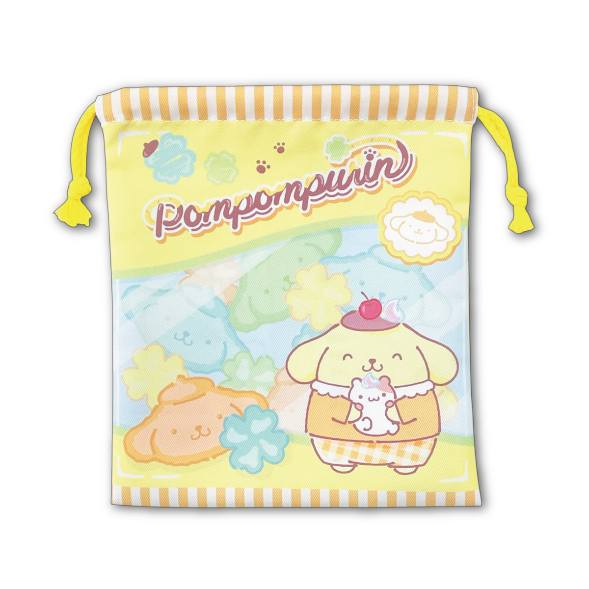 レトロ　キャラクター　給食袋　ランチーフ sanrio（サンリオ） 巾着 巾着袋 キャラクター 給食袋 ウサハナ