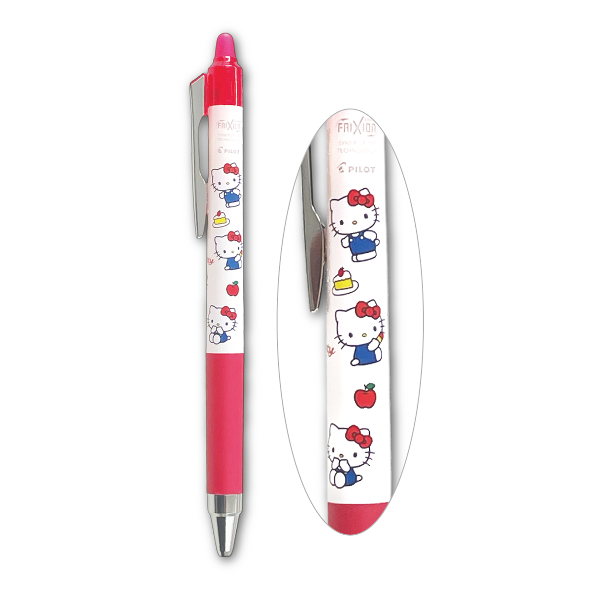 レトロ‼️HELLO KITTY 抗菌ボールペン 赤 いちご ハローキティ 4色ボールペン&シャープペンシル 0.5mm サラサマルチ 多