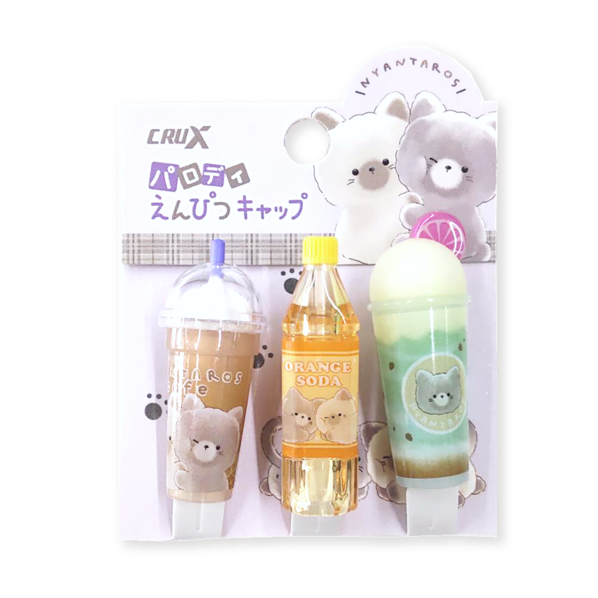 CRUX（クラックス） えんぴつキャップ ポテットクラブ ニャンタロズ