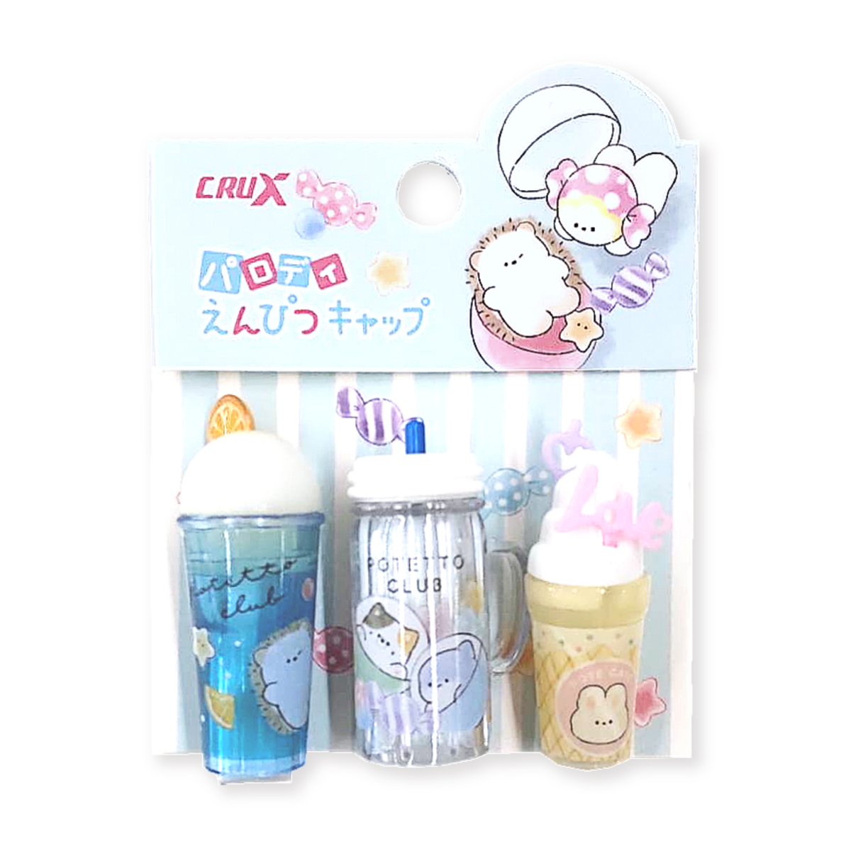 CRUX（クラックス） えんぴつキャップ ポテットクラブ ニャンタロズ