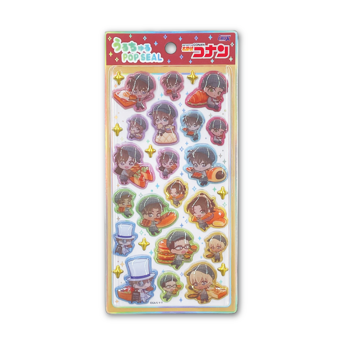 CRUX（クラックス） 名探偵コナン うるちゅるポップシール きゃらペコ