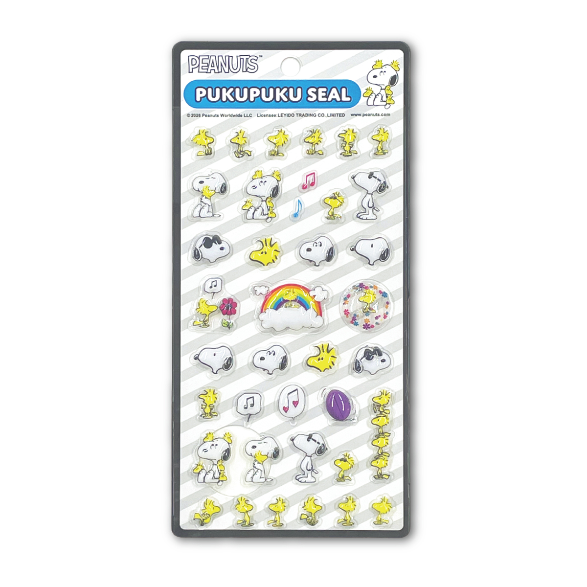 SNOOPY（スヌーピー） ぷくぷくシール ウッドストック キャラクター