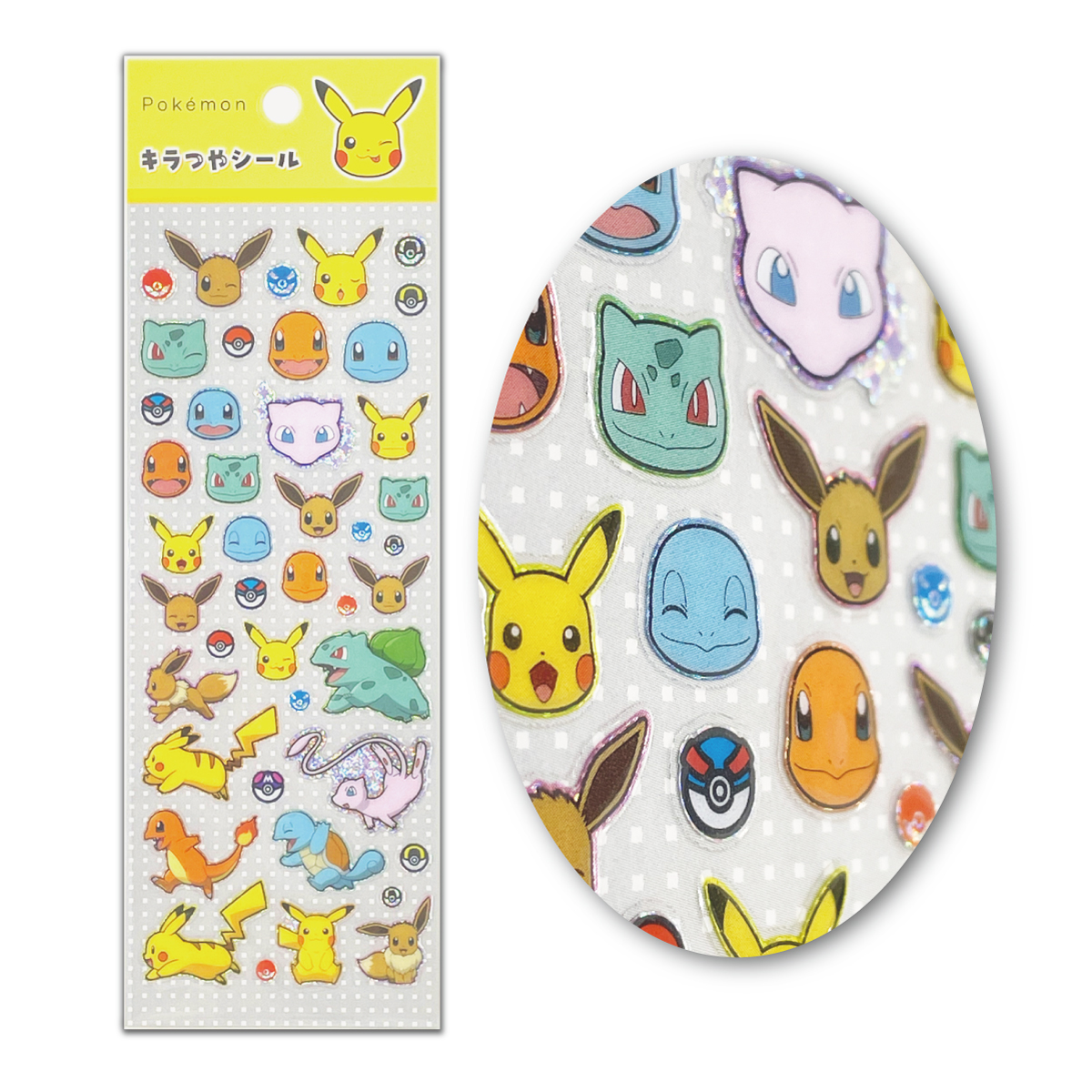 Pokemon（ポケモン） ポケットモンスター キラつやシール ステッカー